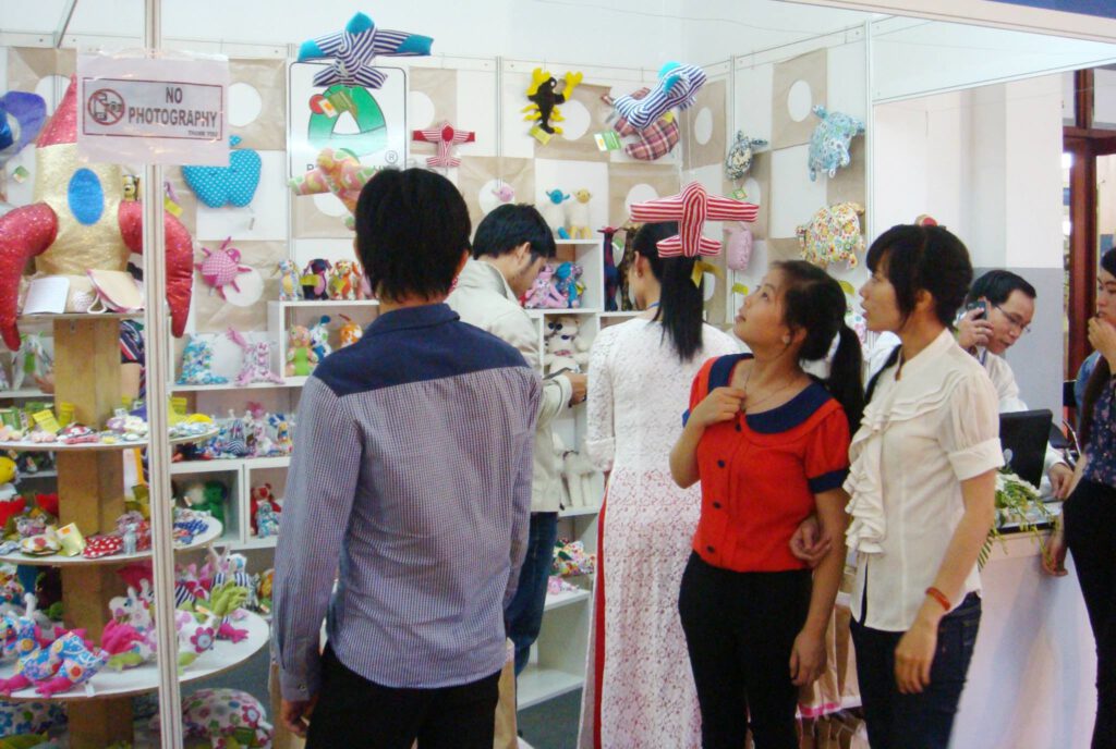 Gian hàng FAGI tại Hội chợ Lifestyle Việt Nam 2015